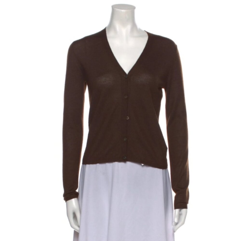 Prada wool/silk cardigan